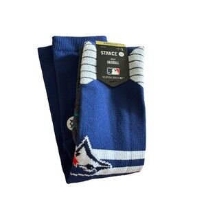 Men's Stance Toronto Blue Jays Diamond Pro‎ Color Crew Socks Size L 9 - 13